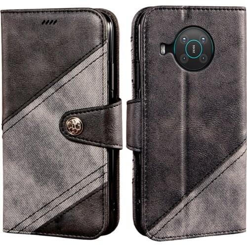 Flip Case For Nokia X10 Book Leather Case Shockproof Bumper Flip Case For Nokia X20 Cover