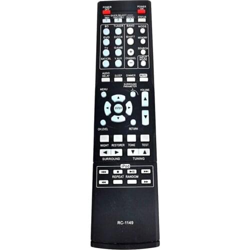 RC-1149 Remote Control Replacement for DENON RC-1158 RC1158 XV-5809 AVR-390 AVR-1311 DHT-1312B AV Surround Receiver