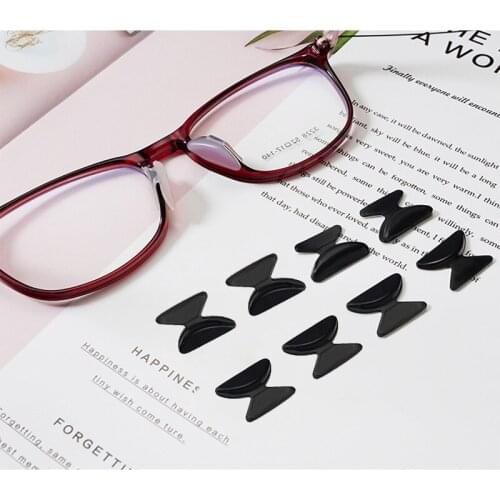 Hot Sale 5 Pairs High Quality Anti-Slip Silicone Nose Pads for Glasses Spectacles Brand New and High Quality Glasses Nose Pads