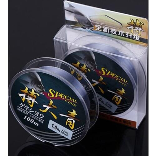 Hot 100m Nylon Fishing Line Super Strong Pull Cut water Quickly Wear Resistant Bite Resistant Sea Rod Fishing Line