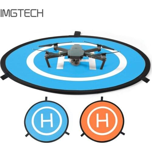 75cm RC Drone Parking Apron Mini Fast-fold Landing Pad for DJI SPARK /Mavic Pro/Mavic 2/ Phantom 3 4 Inspire 1 Helipad Drone