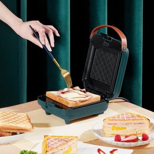 Multifunctional 600W Electric Sandwich Maker Breakfast Machine Egg Cake Oven Sandwichera Electric Waffle Maker Toaster Machine