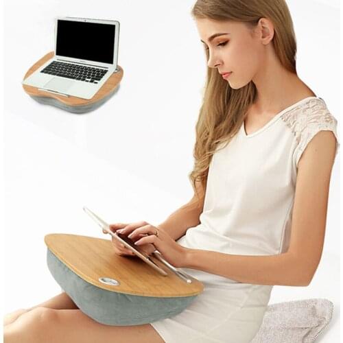Multifunction Creative Knee Laptop Desk For 14 Inch Notebook Phone iPad Portable Outdoor Headrest Office Home Nap Pillow Desk