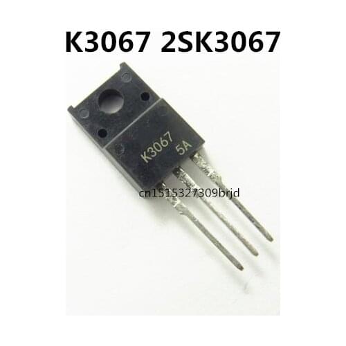New Original 5pcs / K3067 2SK3067 TO-220F 600V 2A TO220F