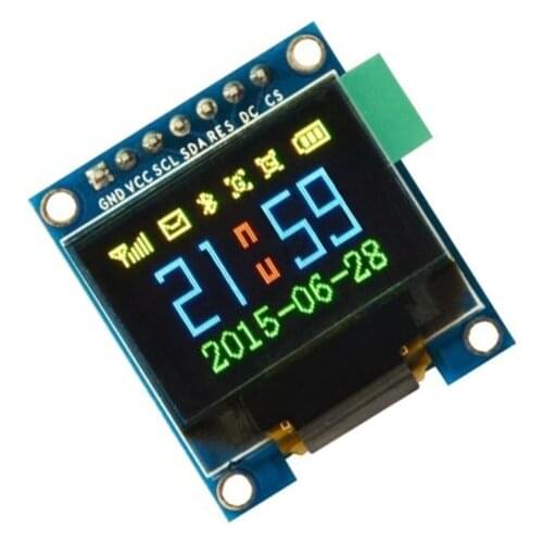 0.95 inch full color OLED Display module with 96x64 Resolution,SPI,Parallel Interface,SSD1331 Controller 7PIN new