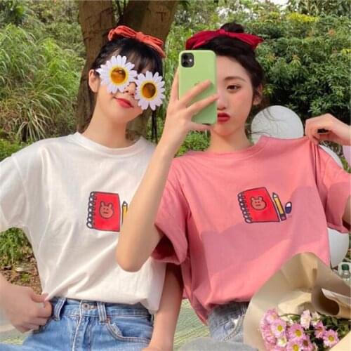 Spring Summer Woman T-shirt New Fashion Print Short Sleeve Round Neck T shirt Women Cotton Spandex Women Tshirt