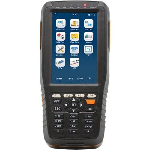 TM-600 Basic VDSL VDSL2 Tester for xDSL Line test and Maintenance Tools (ADSL/ADSL2/ADSL2+/VDSL2 /READSL with DMM Function)