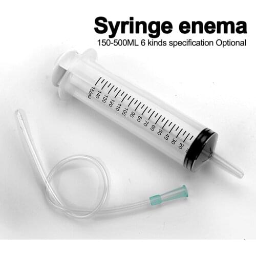 Unisex Men Women Fun Ball Non-Toxic Injection Syringe Enema Anal Cleansing Butt Plug Hose Appliance Anal Plug Cleaner Sex Toys