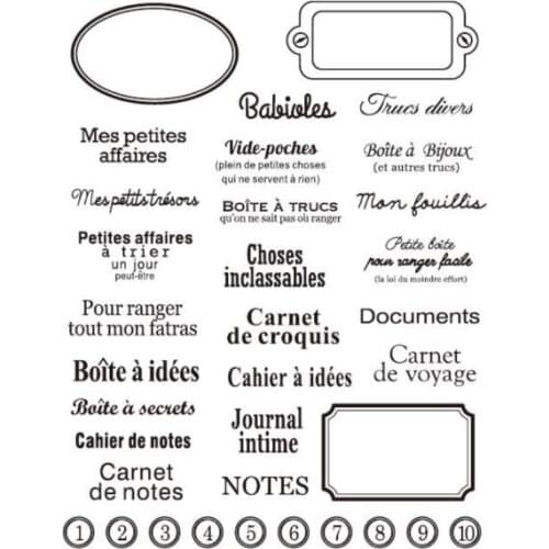 Fence love Clear Stamp/Seal for DIY scrapbooking/photo album Decorative clear stamp sheets A6032