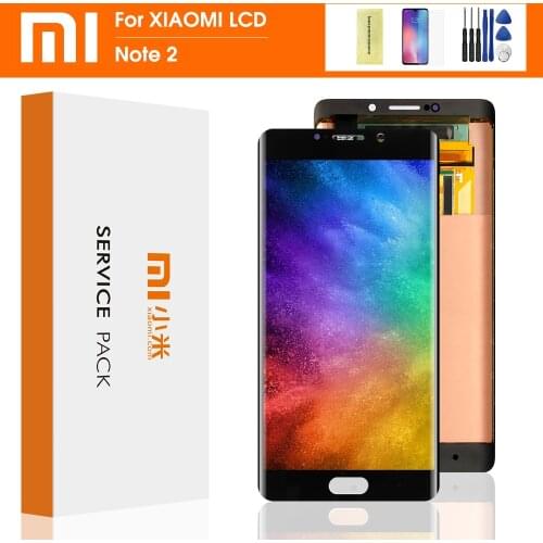 5.7" Original For Xiaomi Mi Note 2 LCD Display Touch Screen Digitizer Assembly Note2 For Xiaomi Mi Note 2 Display Replacement