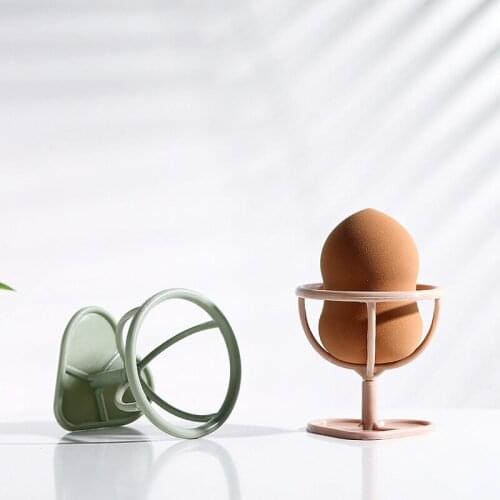 1PC Puff Holder Beauty Makeup Puff Racks Nordic Style Make Up Sponge Display Stand Sponge Cosmetic Tools Holder Desktop Organzer