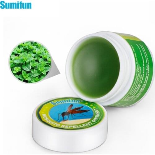 Green Herb Balm Mosquito-Repel Cream Bite Carsickness Refreshing Cream 10G/Bottle * 2 Bottles