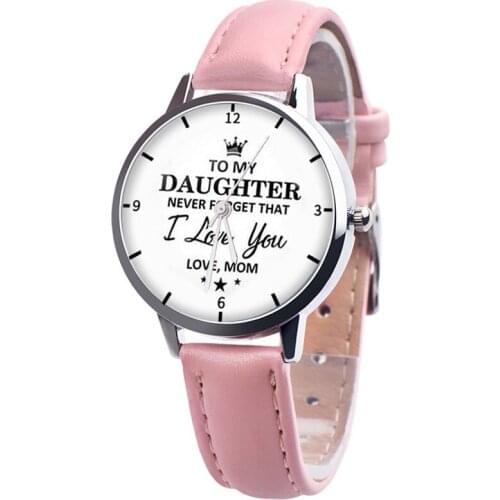 Kids Watches Daughter Son Christmas Birthday Present Princess A Trendy Childrens Watches Casual Belt Student Quartz