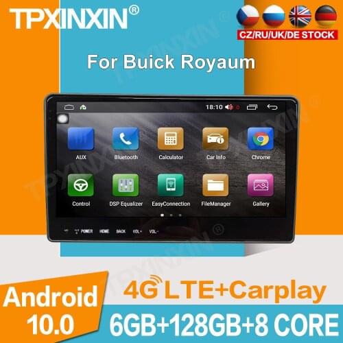 For Buick Royaum Android 6+128GB Wireless Carplay Touch Screen Stereo Receiver Car GPS Navigation Radio Auto Multimedia Player