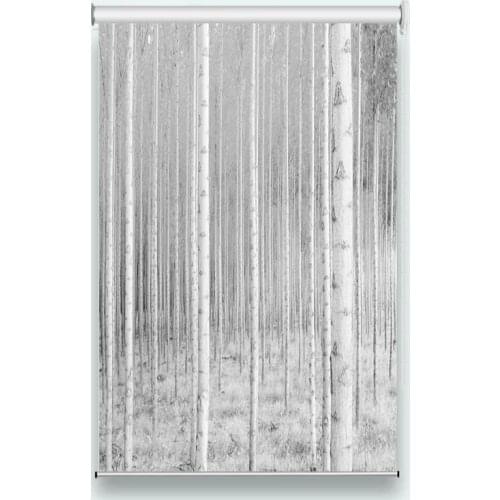 Window Roller Blinds Stereoscopic forest Curtains Living Room Bedroom Hotel Roller Blinds On The Window
