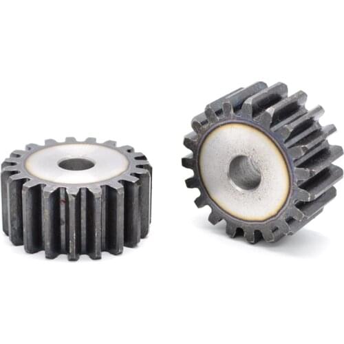 1.5M 12/13/14/15/16/17/18/19/20 Teeth Spur Steel Gear Mechanical Transmission Gear