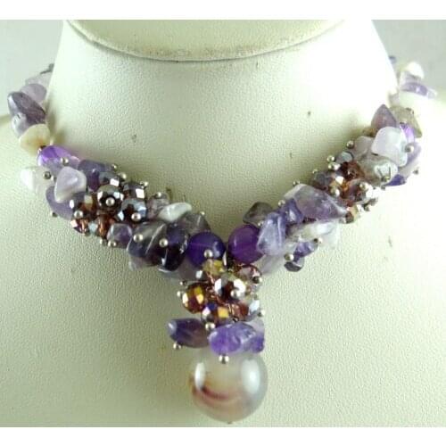 Natural stone Turquoise aventurine Quartz crystal tiger eye Irregular pendant for diy jewelry making necklace Accessories A9