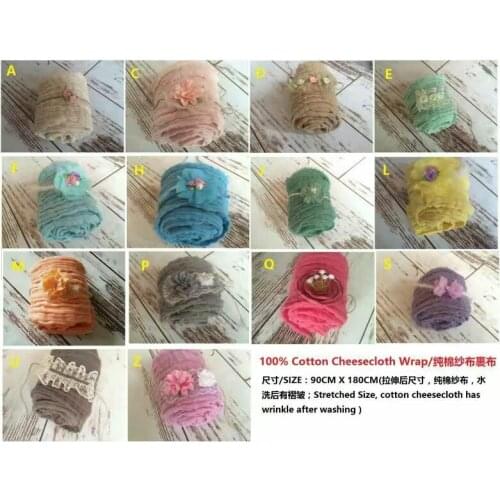 Newborn Wraps Cheesecloth Wrap Swaddle Layering Fabric Vintage Newborn Baby Girl Newborn Props Snuggle Sack