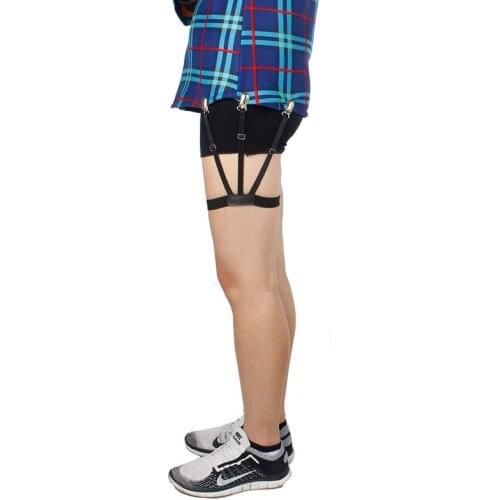 Mens Shirt Stays Garters Suspenders Braces For Shirts Gentleman Leg Elastic Men Shirt Suspenders Garter Holder Business