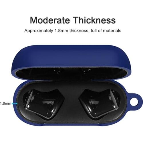 For Razer Hammerhead Crazy Shark True Wireless X Bluetooth Headset Silicone Protective Cover Dust-Proof Waterproof Storage Case