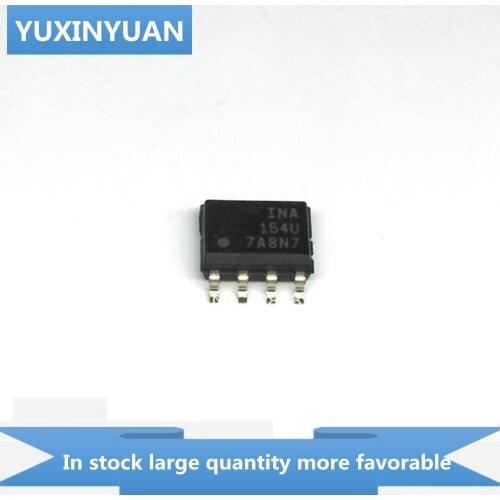 YUXINYUAN 10PCS/LOT INA154U INA154 INA 154U NA154U A154U SOP8 in stock in stock