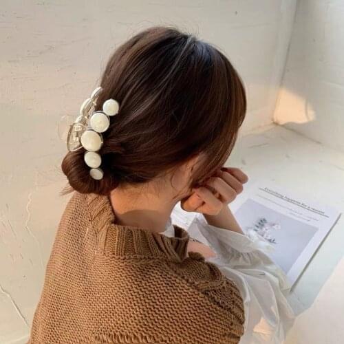 Shell Hair Claw For Women Ladies Makeup Hair Barrettes 2021 Hair Accessories Cross Crab Bath Clip Girl Fashion Hairpins Headwear