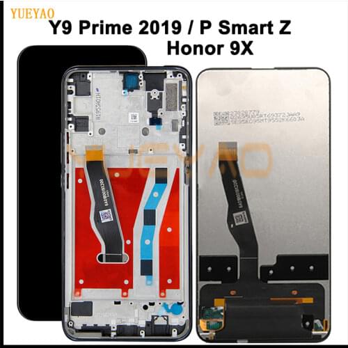 6.59 inch LCD Display For Huawei Y9 Prime 2019/P Smart Z LCD Display STK-LX1 Touch Screen Digitizer Assembly parts