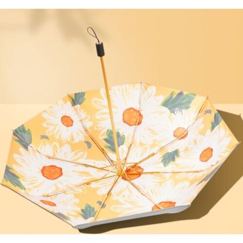 Mimuome umbrellas Small and portable double-layer sun protection and UV protection umbrellas