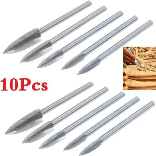 Engraving Drill Bit Milling Cutter Root Tools High quality Practical 10PCS 1 Set