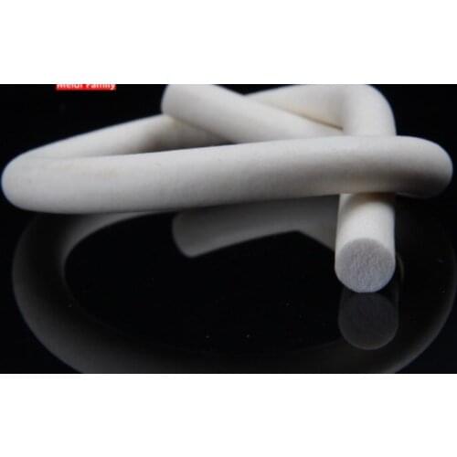 20meters . Diameter:5mm Silicone foam strip Round solid foam bar Anti-skid and waterproof sealing