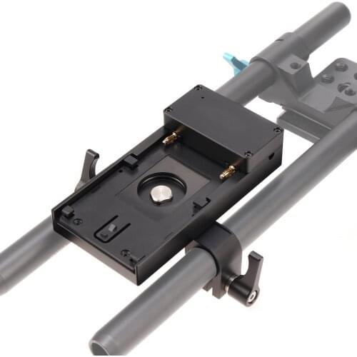 Fotga Battery Plate with DC 7.4V for DSLR Mirrorless Video Camera Field Monitor for NP-F550 NP-F570 NP-F750 NP-F770 NP-F960