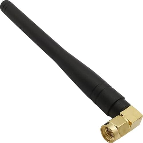 433MHz Antenna 3dbi lora SMA Male Connector Connector Rubber Aeria for mini PCI Card camera USB Adapter Network router
