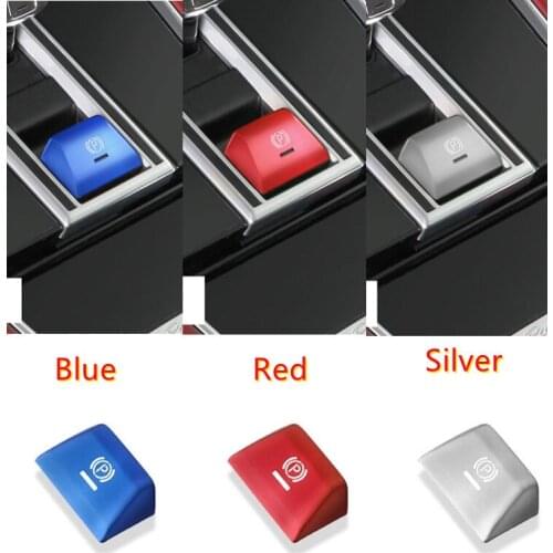 3 Color Car handbrake parking brake P button cover frame trim sticker For Porsche Cayenne Paramera 2018-2020 car accessory