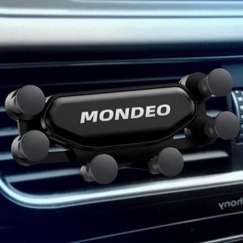 Car Mount For Mobile Phone Holder Car Air Vent Clip Stand Cell phone GPS Support For Ford Mondeo 2009-2020