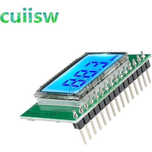 87-108MHz LCD Digital FM Radio Transmitter Receiver Module DSP PLL AT Auto Memory Stereo High Sensitive Sound Noise Reduction