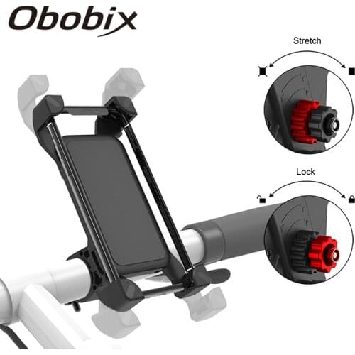 Bicycle Phone Holder Stand Non-slip Stable 360 Rotation Bracket Motorcycle Phone Stand Holder In Baby Car Bike Support Mount