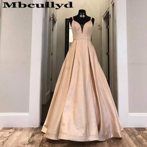Mbcullyd Luxury Sequined Prom Dresses Long With Bow 2020 Sexy Backless Evening Party Dress For Women vestidos de fiesta de noche