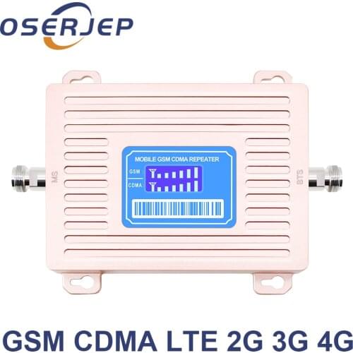 2018 New Arrival GSM CDMA 850 900 MHz 2G 3G 4G Dual Band Cellphone Signal Amplifier GSM 850mhz Not include antenna