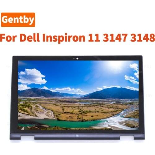 11.6 Inch 3147 3148 For Dell Inspiron 11 3147 3148 3000 LP116WH6 Laptop LCD Touch Screen Digitizer Assembly Replacement 1366x768
