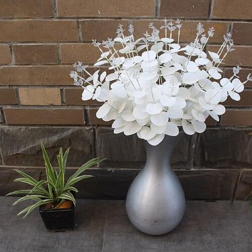 Eucalyptus Artificial Plants Silk Wedding 62cm Home Decoration Black 1pcs Decor Simulation Fake