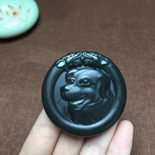 Hetian jade rich pendant hp09