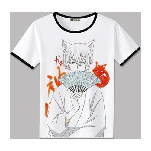 High-Q Unisex Kamisama Love Kamisama Kiss tomoe mi zi ki Kurama Momozono Nanami Harajuku Casual Lovers T-shirt Tee T Shirt