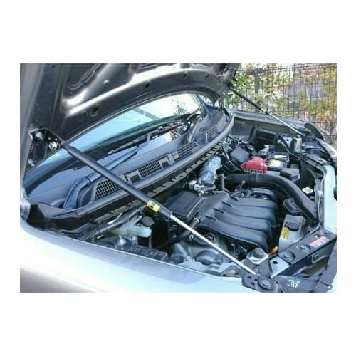 For Nissan Cube Z12 2008-2019 Front Hood Bonnet Modify carbon fiber Gas Struts Shock Damper Lift Supports