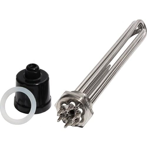 1 1/2" BSP/DN40 Water Heating Element for Brewery and Distilling Machine with Ground Screw and Probe 3KW/4.5KW/6KW/9KW/12KW