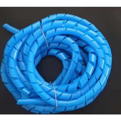 10M 3mm/4mm/5mm New Spiral Wrap Sleeving Tube Flame Retardant Cable Protective Sleeve Band Winding Pipe Wire Sleeves