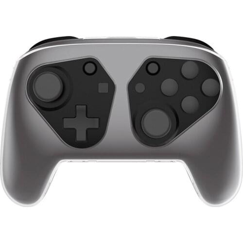 Transparent Clear Crystal Case Hard Controller Protective Cover Shell for Nintend Switch Pro Controller