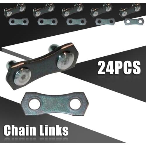 12 Sets Chainsaw Chain Repair Links 3/8LP Pitch - .043 .050 Gauge New Home Garden Supplies Practical Useful Tools Repair Kits