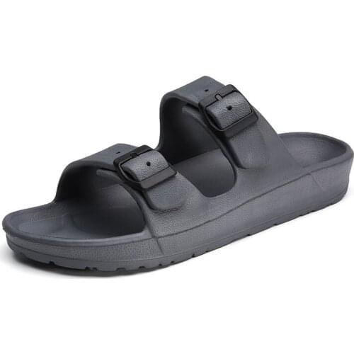 Summer Men Sandals Fashion Couples Beach Sandals Anti-Slip Lightweight Clogs Men Comfortable Jelly Sandal Unisex Garden Slippers