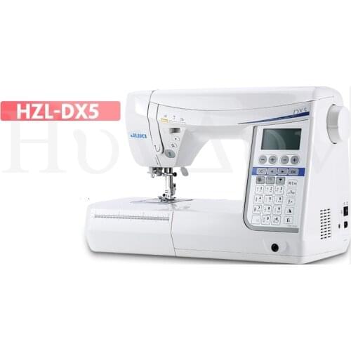 Sewing machine HZL-DX5 computer version HZL-DX7 multifunctional household seaming buttonhole automatic trimming 3 fonts