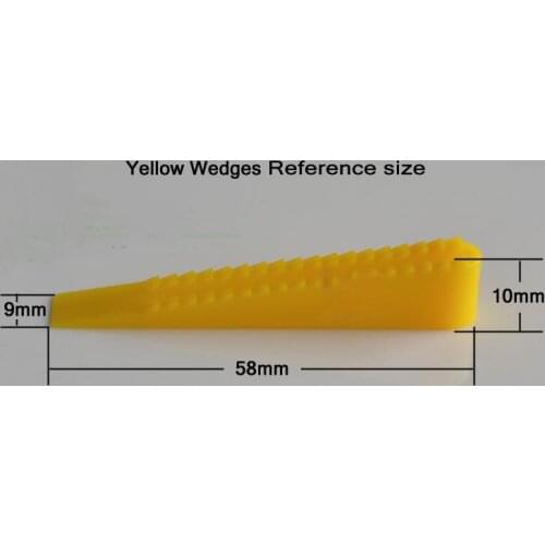 Tile leveling system FG1(Wedges) for thickness of 9mm to 13mm tile sold by bag 100pcs/bag(Wedges)